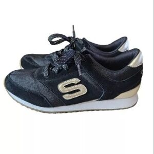 Skechers Women's OG 85 Gold'N Gurl Low Top Sneaker Size 7.5